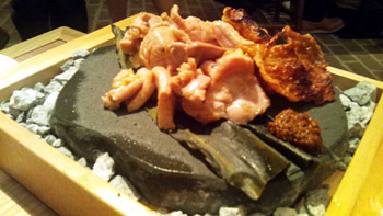 溶岩焼き 溶岩焼き
